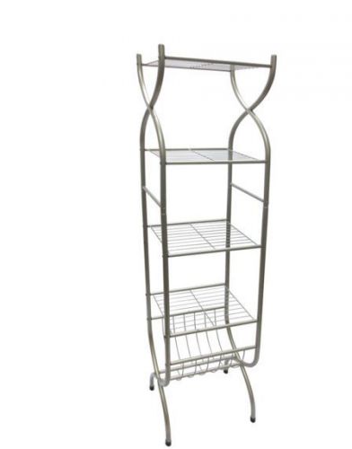 New 57-in H x 13.38-in W x 9.38-in D 4-Tier Steel Freestanding Shelving Unit