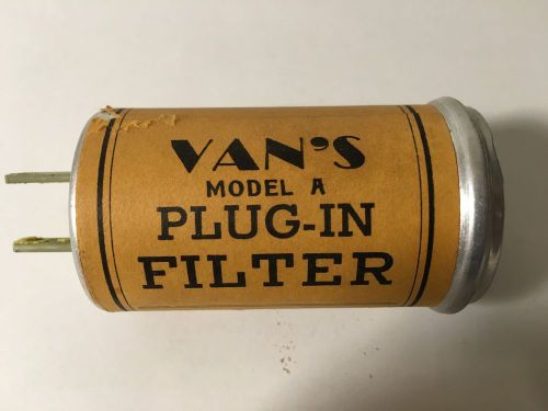 Vintage Model A Plug-In Filter Eliminates Radio Interference Fargo ND
