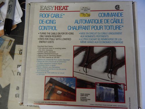 Easy Heat Roof &amp; Gutter De-Icing Kit Control, #11092-002, Turns Heat Cable On/Et