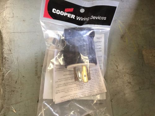 Cooper Wiring Devices   Locking Plug    3 Pole 4 Wire Grounding  L1420P