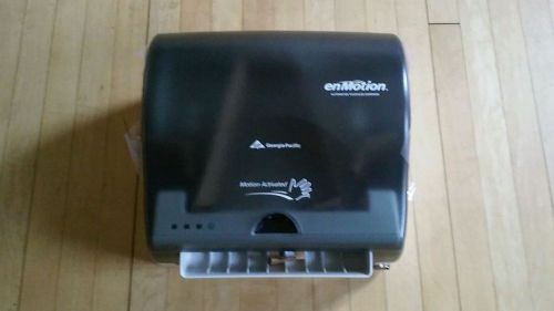 Georgia pacific enmotion 59498 automated touchless paper towel dispenser smoke for sale