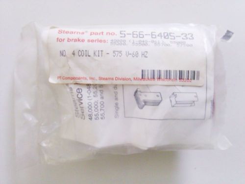Stearns Brake Coil Kit # 4 Coil, 575V 60hz Kit # 5-66-6405-33 Sealed Packaging