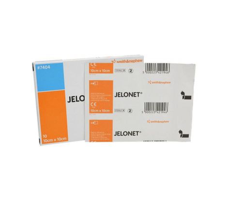 Jelonet paraffin gauze dressing - 10cm x 10cm (x10) for sale