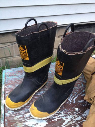 Vintage Firefighting Boots  FREE SHIPPING