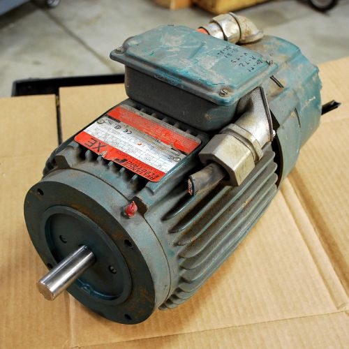 Reliance electric p14g7637m-cg ac motor. hp-2 rpm-1725/1800 frame-fl145tc for sale