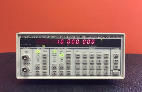 Stanford research ds345 with option 01, synthesized function generator for sale