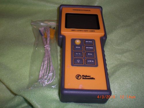 Fisher Scientific Digital Thermometer 15-077-14, with K-probe