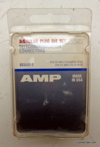 AMP 853400-8 Modular Plug Die Set Hand Crimp Tool