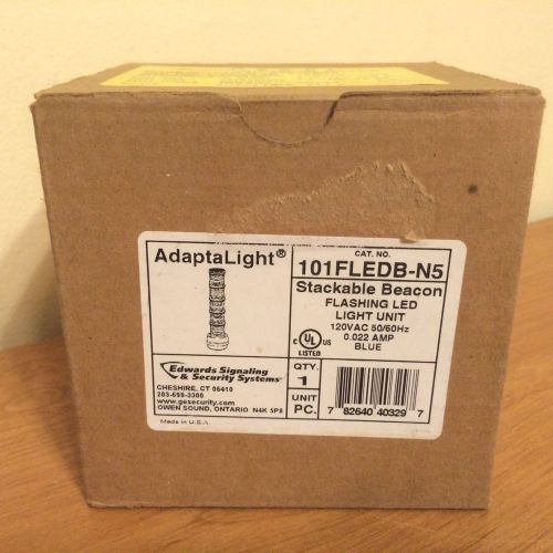 Nib edwards 101fledb-n5 adaptalight stackable beacon flashing led light unit for sale