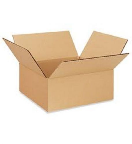 Corrugated Cardboard Flat Shipping Storage Boxes 10&#034; x 9&#034; x 4&#034; (Bundle of 50)