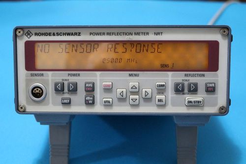 Rohde &amp; Schwartz -NRT-  SWR Power &amp; Reflection Meter - Radio test - R&amp;S