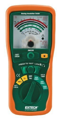 Extech 380320 analog insulation tester for sale