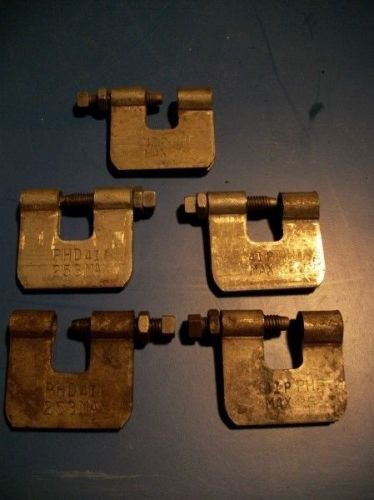 C Clamps PHD 4IP  lot of 5