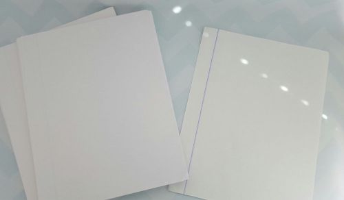 500 8.5 x 11 Full Page Adhesive Sheets - Shipping, Silhouette Cameo, labels