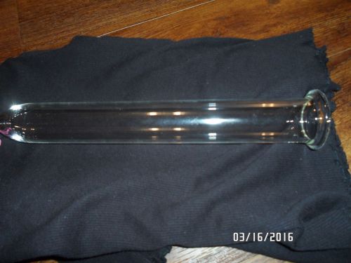 GLASS TUBE EXTRACTOR LAB FILTRATION UNIT 12&#034;x 1 1/2&#034;  LARGE TUBE