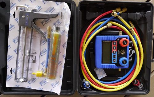 NEW BP/Snap-On Tools ACTR5150A Digital Manifold dye injector w adapter &amp; gun kit