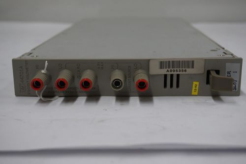 Agilent HP 44701A 5 1/2 Digital Voltmeter S/N 2851A05938