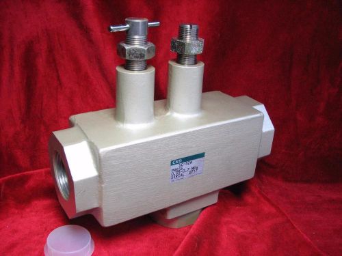 CKD SC-32A Pneumatic Air Pressure Regulator Speed Control 1-1/4  0.05-0.7 MPa