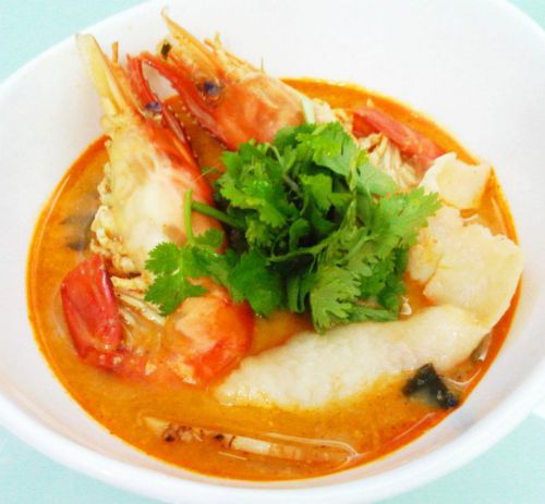 Popular Homemade Thai Food Tom Yung Kung Recipe
