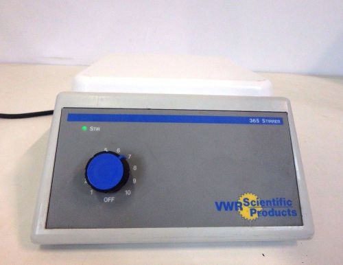 Vwr scientific 365 lab laboratory magnetic stirrer mixer 33918-258 7&#034; x 7&#034; for sale