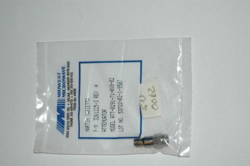 New Midwest ATT-291-71-018-02  DC-12.4GHz 1.5db 2W SMA RF Microwave Attenuator