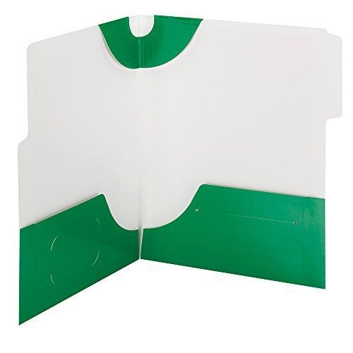 Smead SuperTab? Two-Pocket File Folder, Extra Wide 1/3-Cut Tab First Position,