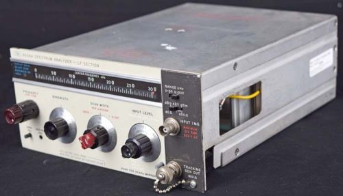 Hp/agilent 8556a 300khz spectrum analyzer-rf section plug-in module/unit for sale