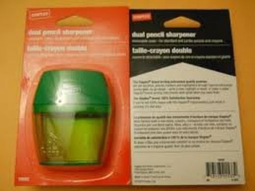 Staples dual dome pencil sharpener, each for sale