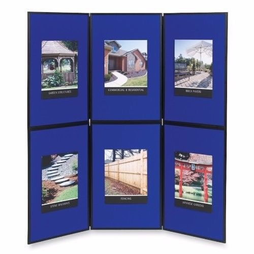 Quartet show-it! 6-panel exhibition display system - qrtsb93516q for sale