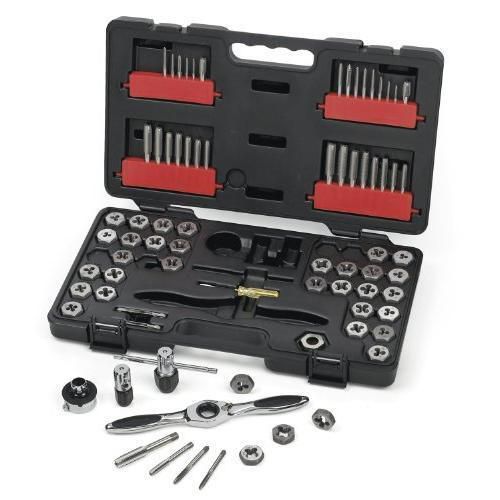 GearWrench 3887 Tap and Die 75 Piece Set - Combination SAE / Metric New