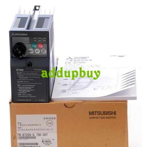NEW In Box MITSUBISHI frequency converter FR-D720S-0.75K-CHT  0.75KW 4.1A