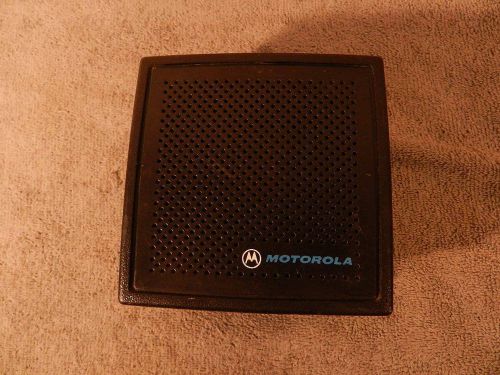 Motorola HSN1000B 6-Watt Amplified Two-Way Radio External Speaker