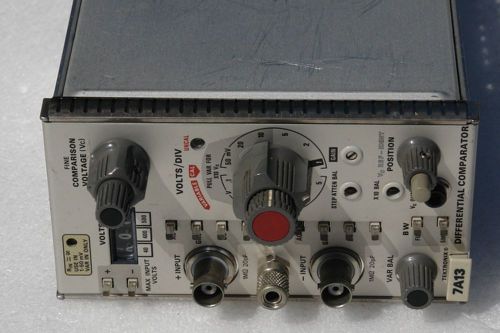 Tektronix 7A13 Differential Comparator w/Analog Counter