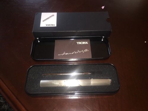 Silver World In Your Hand Rollerball Pen by Troika