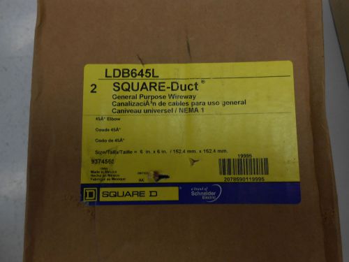 Square d square duct ldb645l general purpose wireway for sale