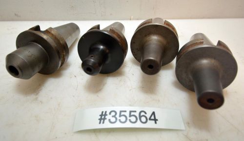 1 lot of 4 bt40 tool holders briney, parlec (inv.35564) for sale