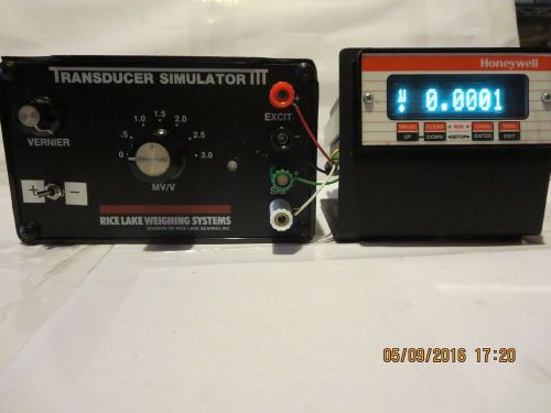 Honeywell SC500 strain gauge indicator, part# 060-J500-01, order code AE236