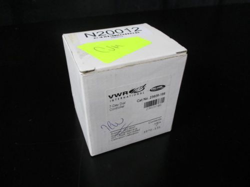 VWR 7-Day Dial Controller Catalog Number 23609-186