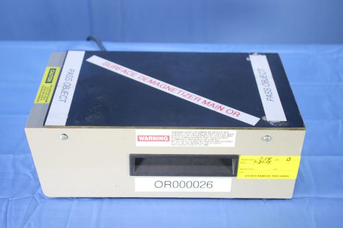 Electro-matic model a14-1 demagnetizer surface  demagnetizer with warranty for sale
