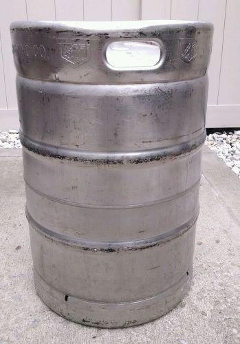 Used** G Heisman Brewing Co Beer Keg 15.5 Gallon Home Brew Fermenter Stainless
