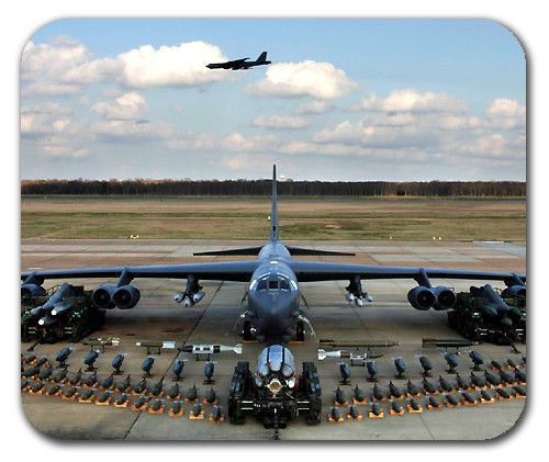 Boeing B-52 Stratofortress Subsonic Jet Bomber Mousepad Mouse Pad Mat