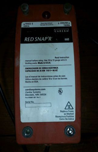 Red Snapper 66b electric fence charge controller