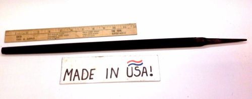 18&#034; New, Murcott Brand (Made in USA) Round File, 22&#034; Long - 1&#034; Diameter, Coarse