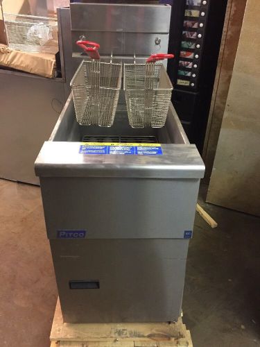 Pitco sg14r fryer for sale