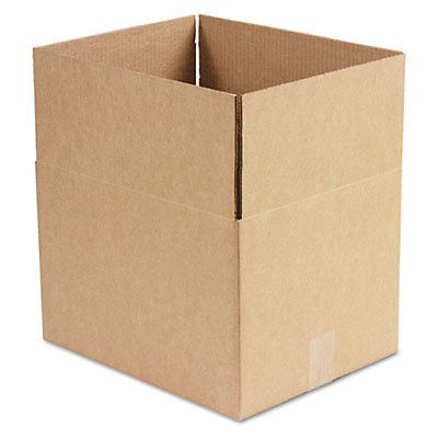 Brown Corrugated - Fixed-Depth Shipping Boxes, 15l x 12w x 10h, 25/Bundle