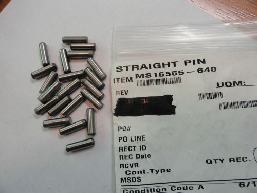 3/16&#034; X 5/8&#034; MS16555-640, 416 Stainless Dowel Pins