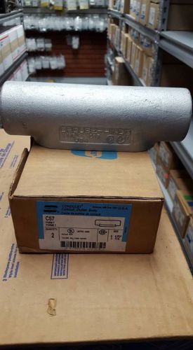 CROUSE HINDS C57 CONDULET 1-1/2&#034; CONDUIT OUTLET BODY  L151