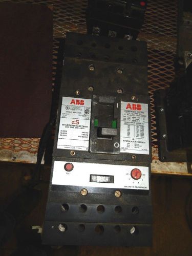 Abb 400 amp 2 pole type js circuit breaker ................ for sale