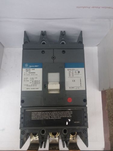 Ge sgha36at0600 spectra series rms  500a 600amp 600v 3pole circuit breaker sw026 for sale