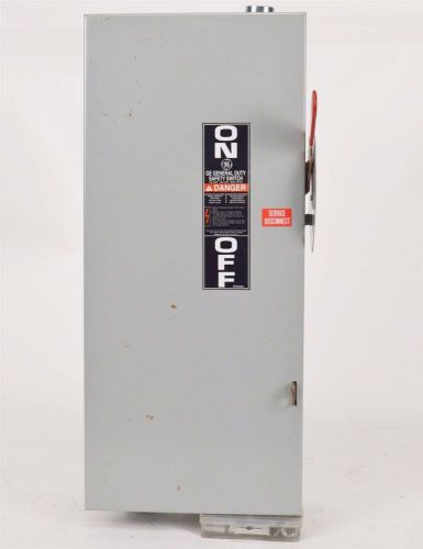 GE TGN3323 100AMP 240V Non Fusable Safety Disconnect Switch Box